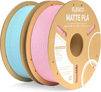 ELEGOO Filamento PLA MATE 1.75 2KG Rosa Sakura y Azul Hielo