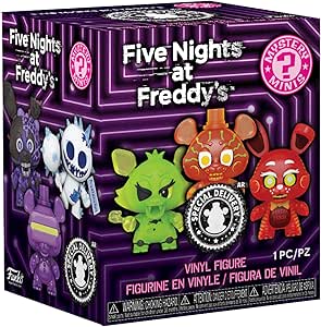 Funko Mystery Min - Five Nights At Freddy'S (FNAF) - 1 of 12 To Collect - Styles Vary- Minifigura de Vinilo Coleccionable - Idea de Regalo