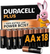 DURACELL Plus AA-Batterien (18er-Pack) – Alkaline-Batterien 1,5 V