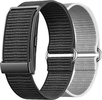 Nilox ONAIR, Brazalete Inteligente sin Pantalla para Fitness, Monitoreo 24/7 de Salud y Actividad, Diseño Minimalista, Batería de Larga Duración, con Entrenamiento Inteligente, Correas Negro y Gris
