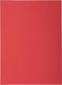 Exacompta Paquet de 250 Sous Chemises Super 60 g/m2 Rouge