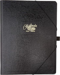 Saro 30-N - Carpeta clasificador (12 departamentos) color negro