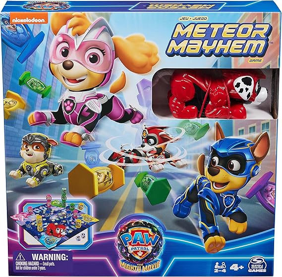 Spin Master Games Patrulla Canina Súiper Película Meteor Mayhem, Juego para Niños Desde 4 Años