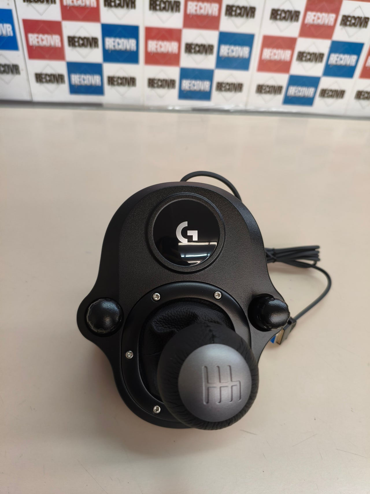 Logitech G Driving Force, palanca 6 velocidades, G29/G920/G923, negra