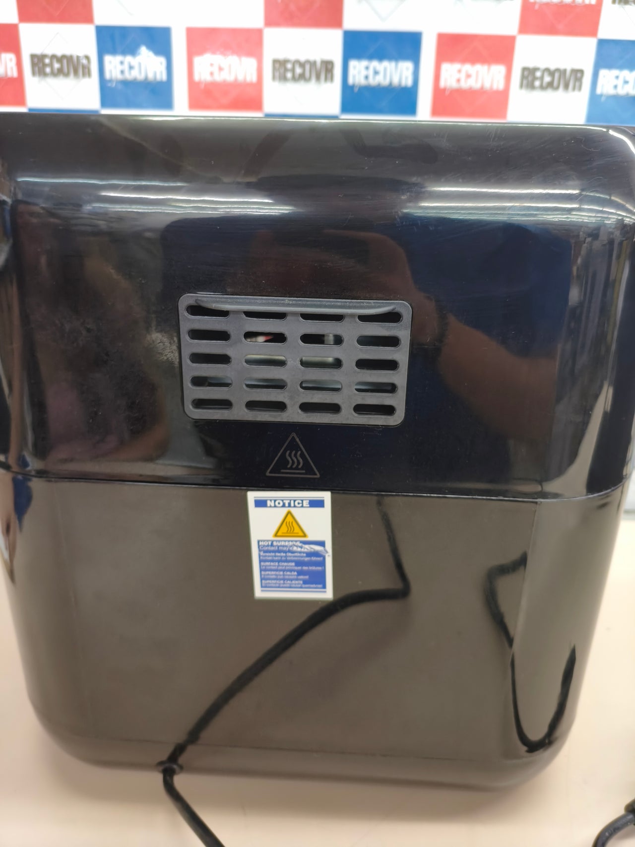 Freidora de aire Uten 10L 1500W con pantalla táctil y 12 programas