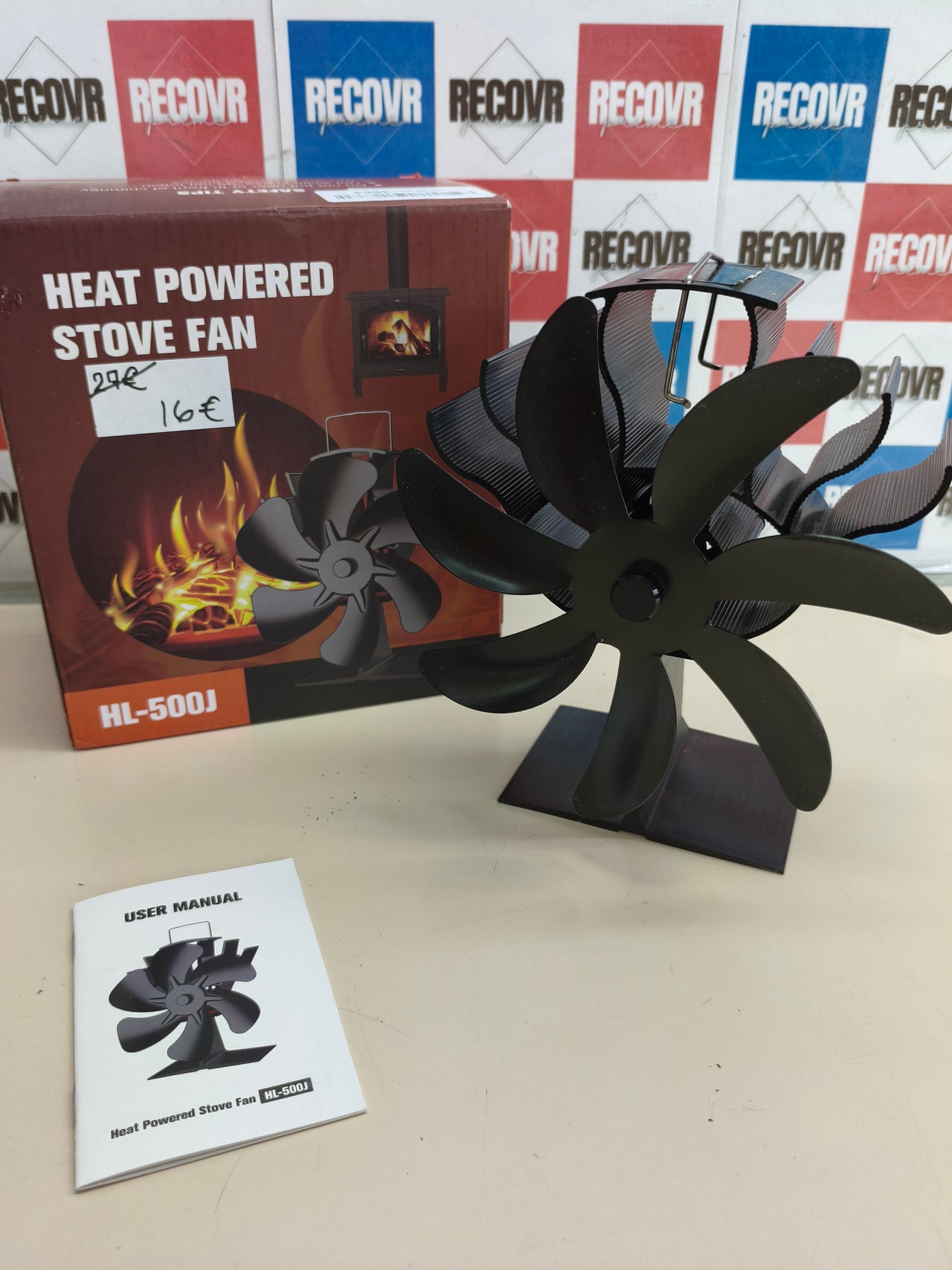 Ventilador para chimenea Calor HL-500J