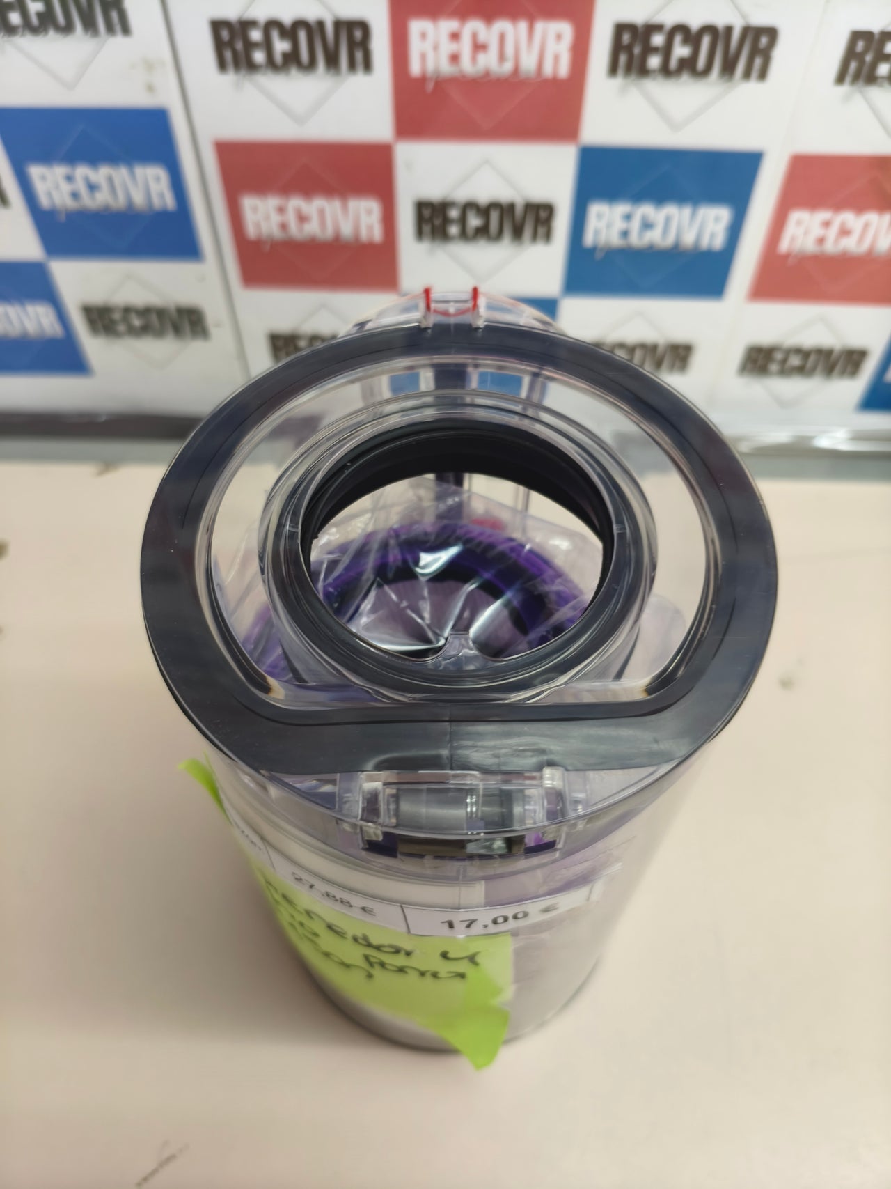 Depósito de polvo y filtro de repuesto para aspiradora Dyson V11/V15.