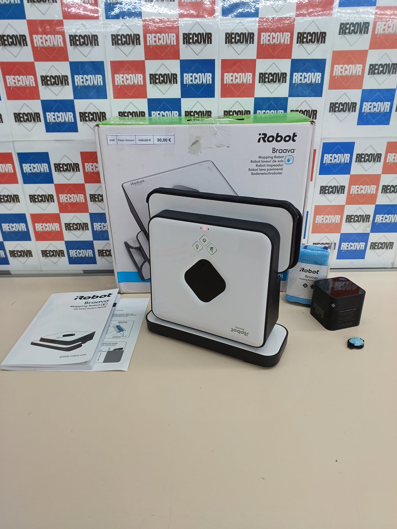 Robot Fregasuelos iRobot Braava 390t