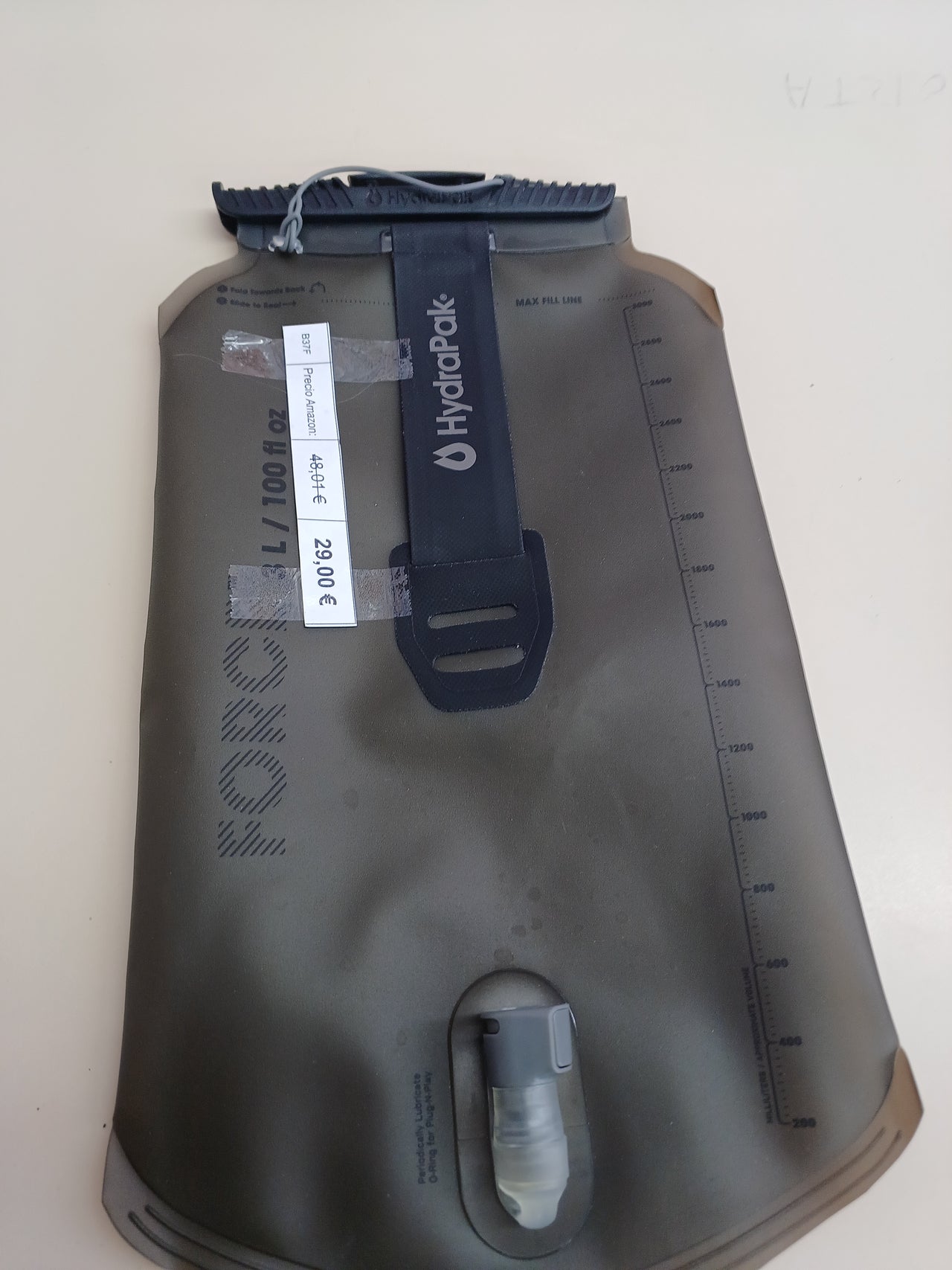Depósito hidratación 2-3L duradero – HydraPak Force