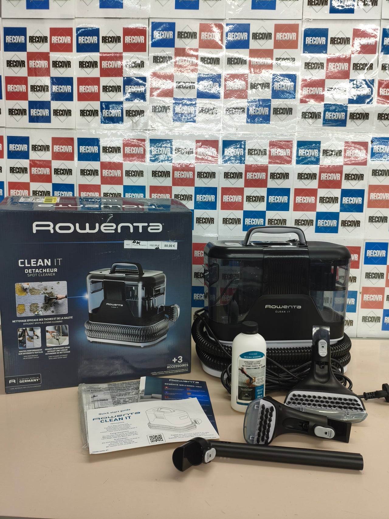 Limpiador de tapicerías Rowenta Clean It IN5010F0 portátil 400W