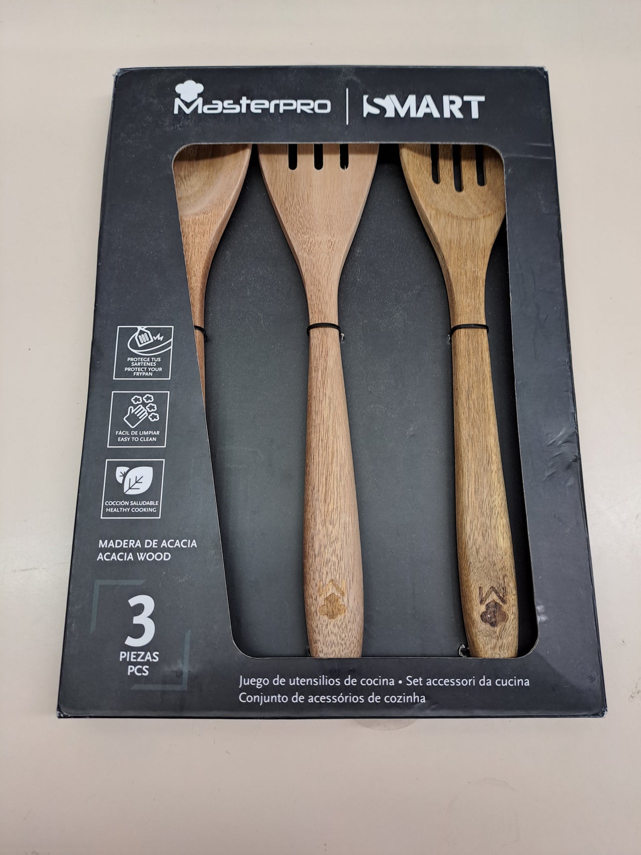 Juego sartenes 20/24/28 cm hierro prensado – MasterPro