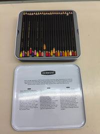 Estuche de 72 lápices de color Derwent Chromaflow calidad profesional