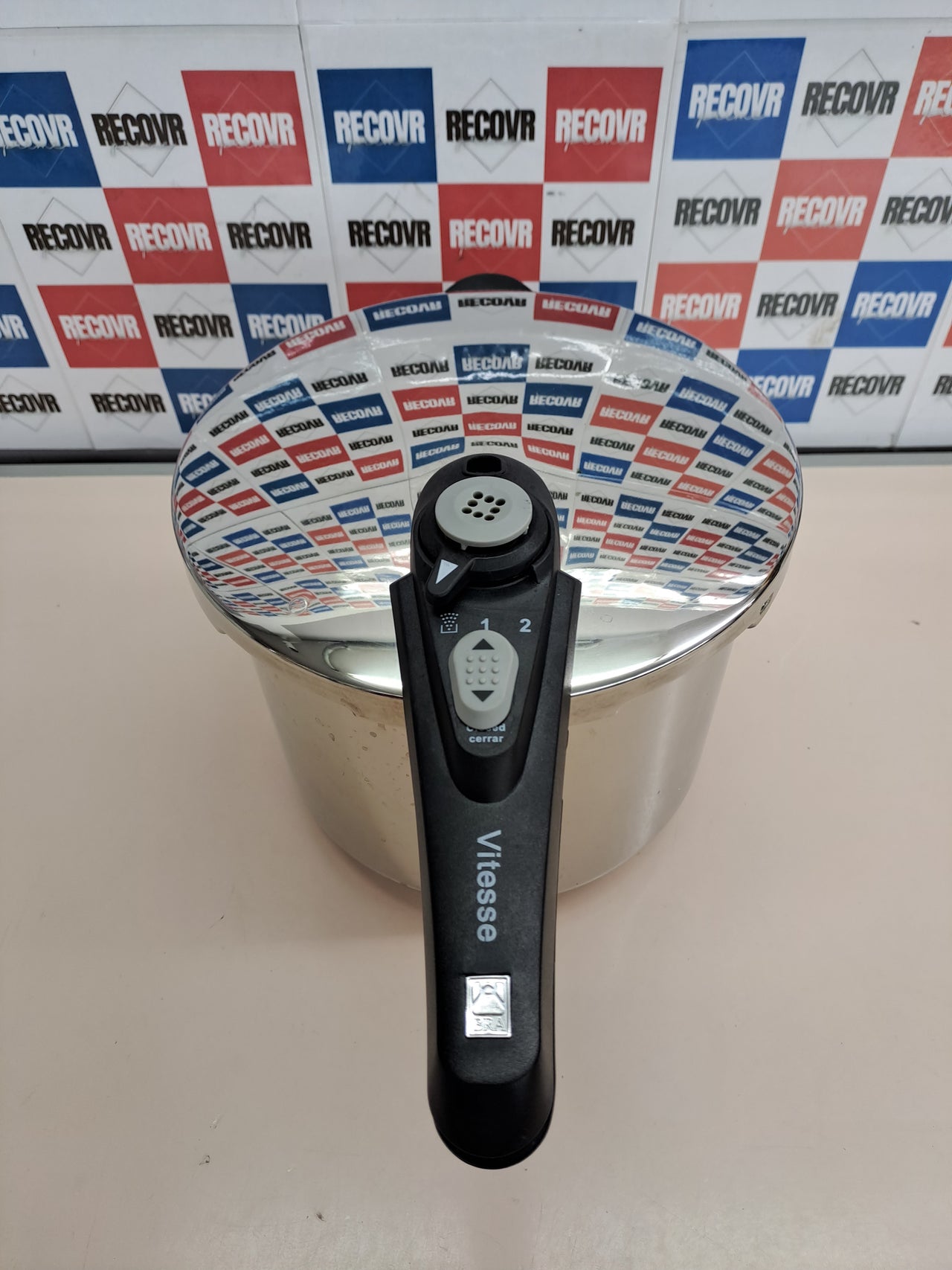 Olla exprés 9 L acero inoxidable – BRA