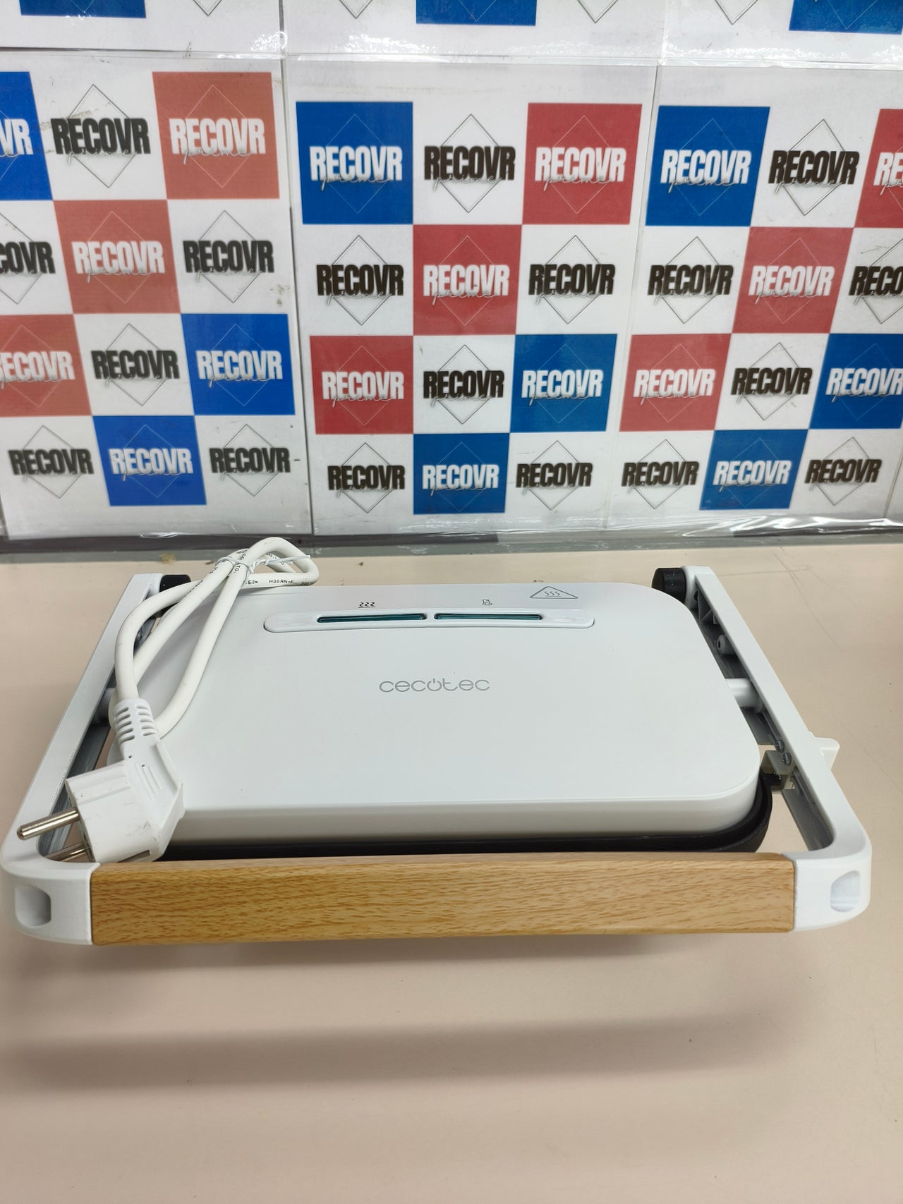 Cecotec Rock'nGrill 1300 Wood W
