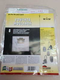 Bolsa aspirador cilíndrico RW16 Elettrocasa 8uds