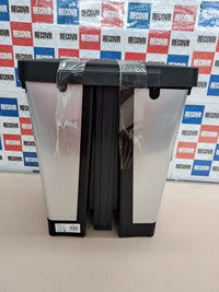 Cubo basura 21L pedal plástico BPA gris Tatay