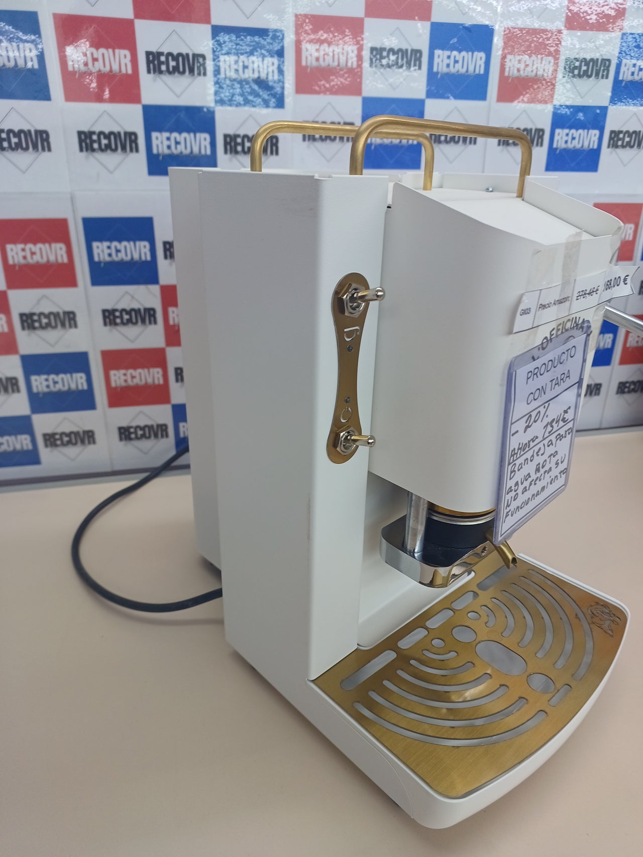 Cafetera monodosis 500W, 1,3L, 44 mm FABER COFFEE MACHINES
