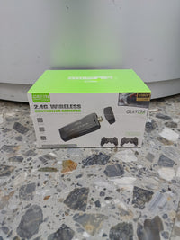 Consola Wireless 2,4G 2 mandos, 10 000 videojuegos arcade ps1, cps, fc, gba, gbc, etc. GREEN LYCA