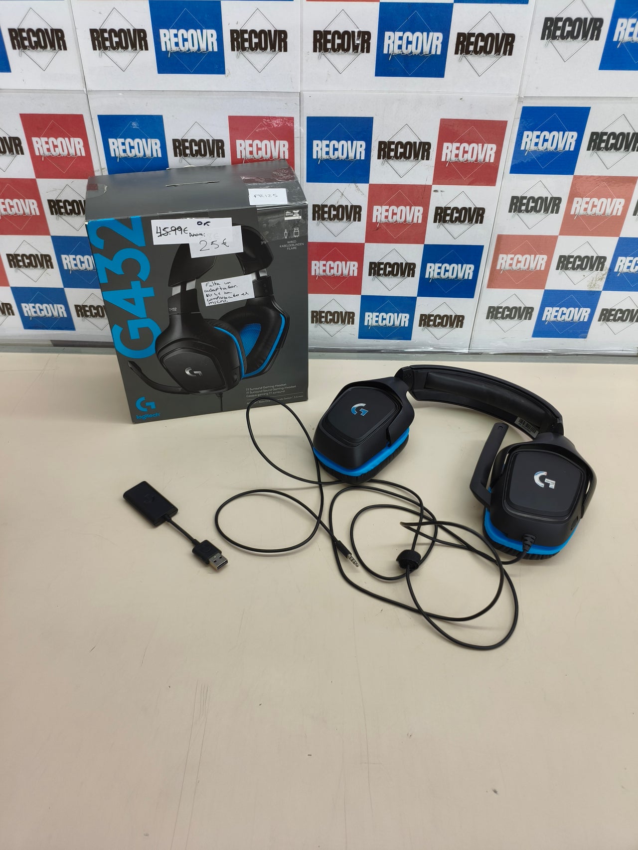 Auriculares Gaming con cable Logitech G432