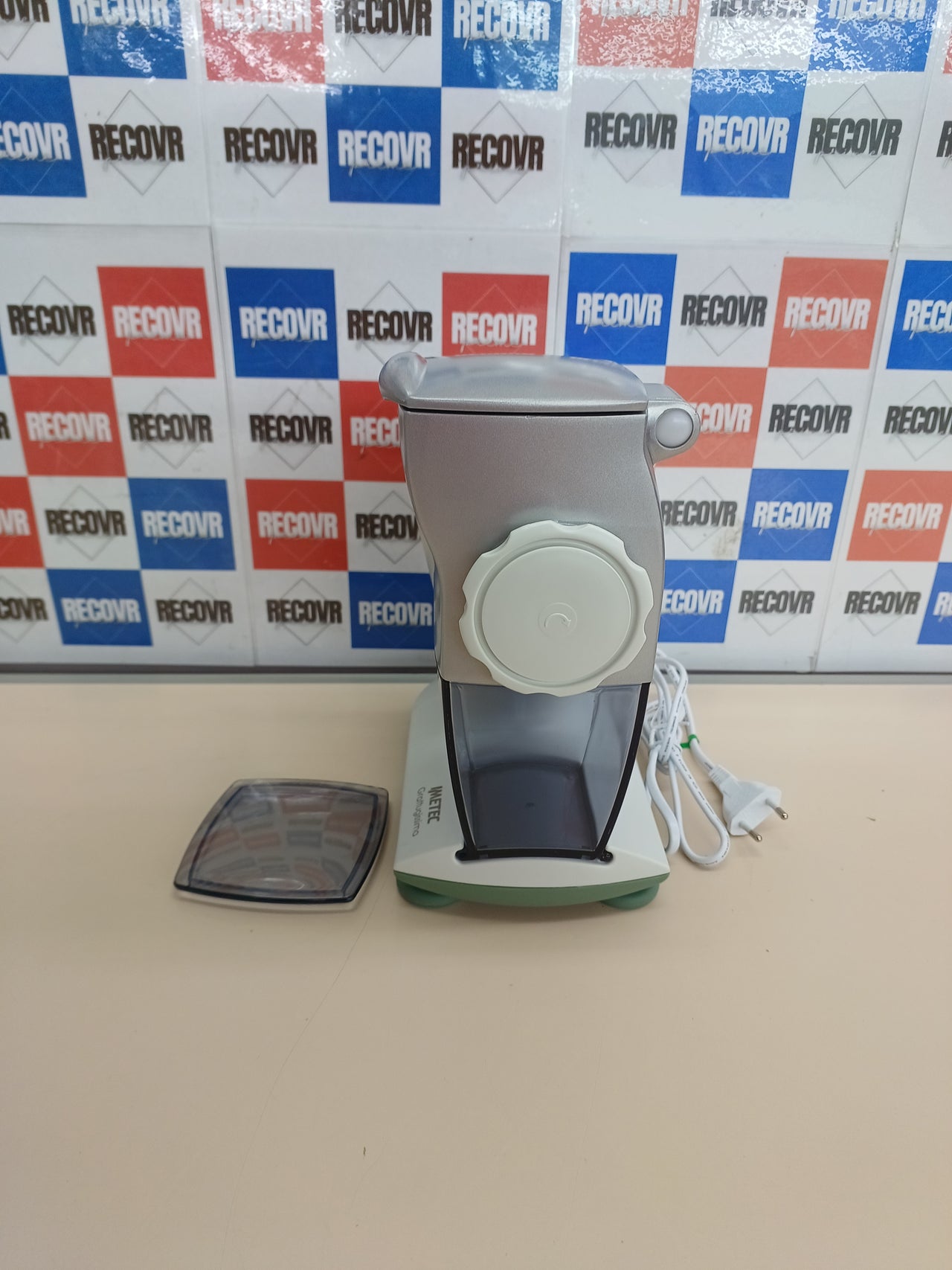Rallador eléctrico inox 150W con recipiente Imetec