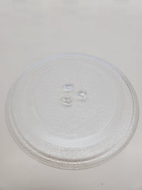 Plato Microondas 24.5 CM Universal 245 mm de Diámetro, Plato Giratorio de Cristal Redonda con 3 Fijadores Apto para Todos los Modelos de Microondas con un Plato Giratorio WinGluge