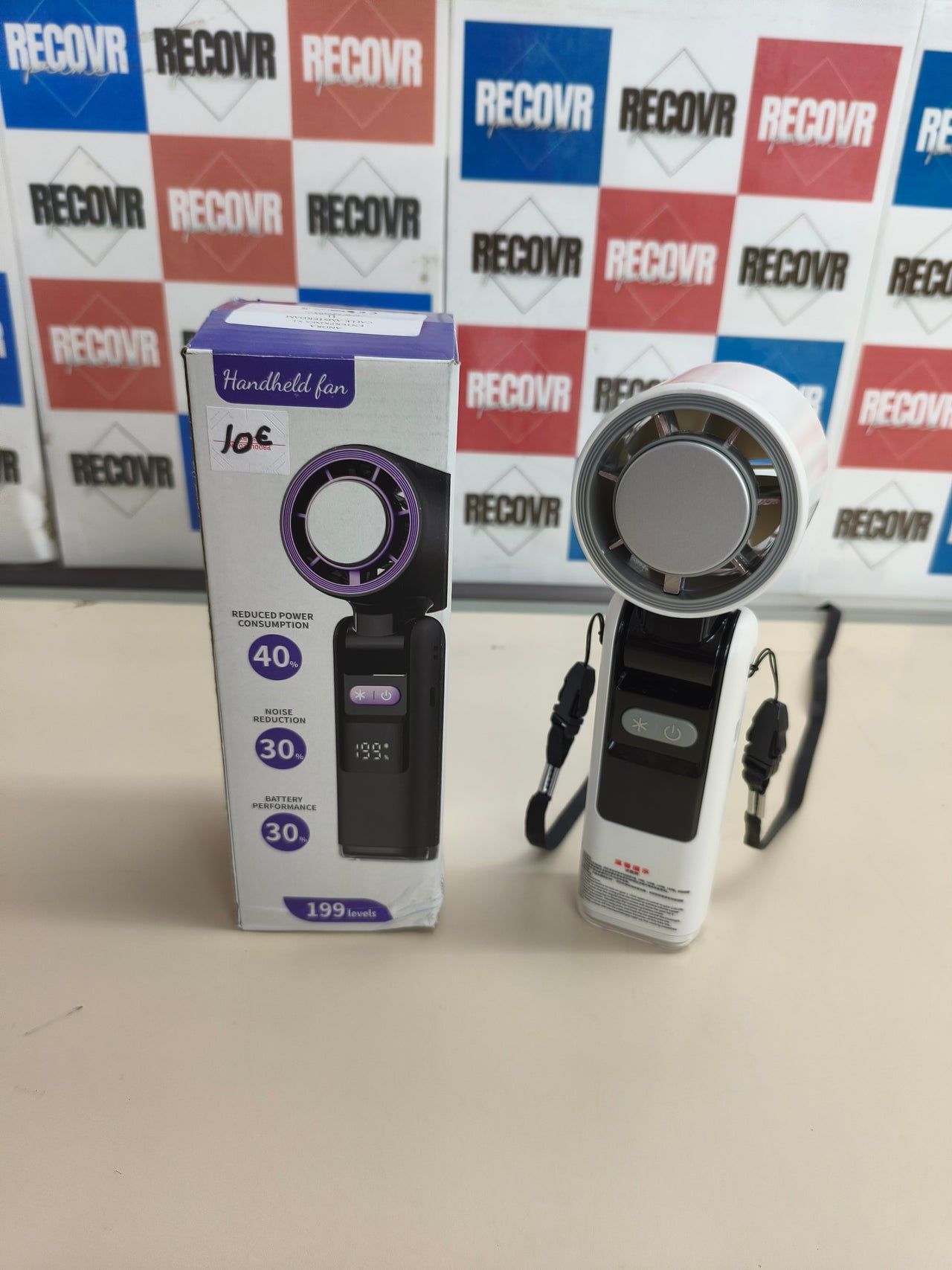 Ventilador de mano portátil Jo