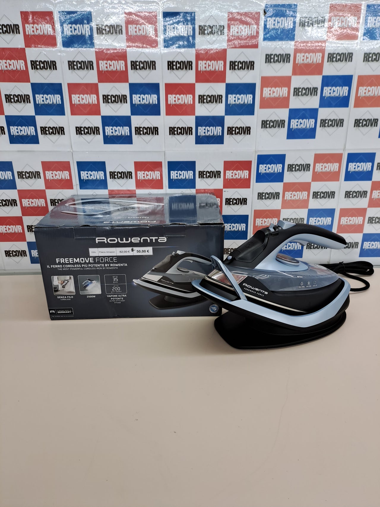 Plancha vapor sin cable 2600 W – Rowenta