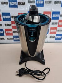 Exprimidor 600W brazo acero inox antigoteo Cecotec