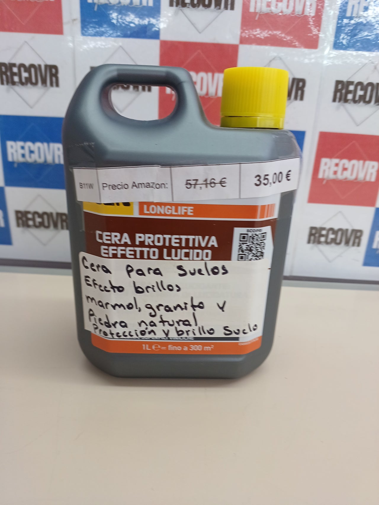 Cera suelos brillo 1L Fila Surface Care
