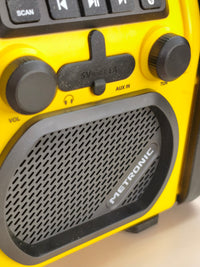 Metronic 477217, radio de obra FM/Bluetooth, 30 W, IP54