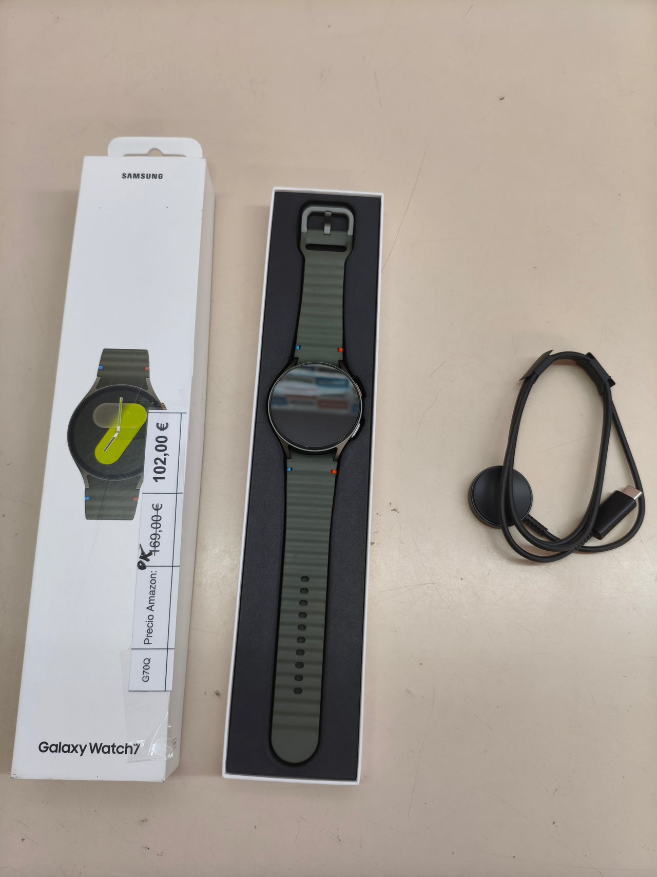 Samsung Galaxy Watch7 44 mm, Bluetooth, verde