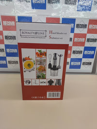 Turmix 3 en 1 800W 600ml Royalty Line RL-ESMS800
