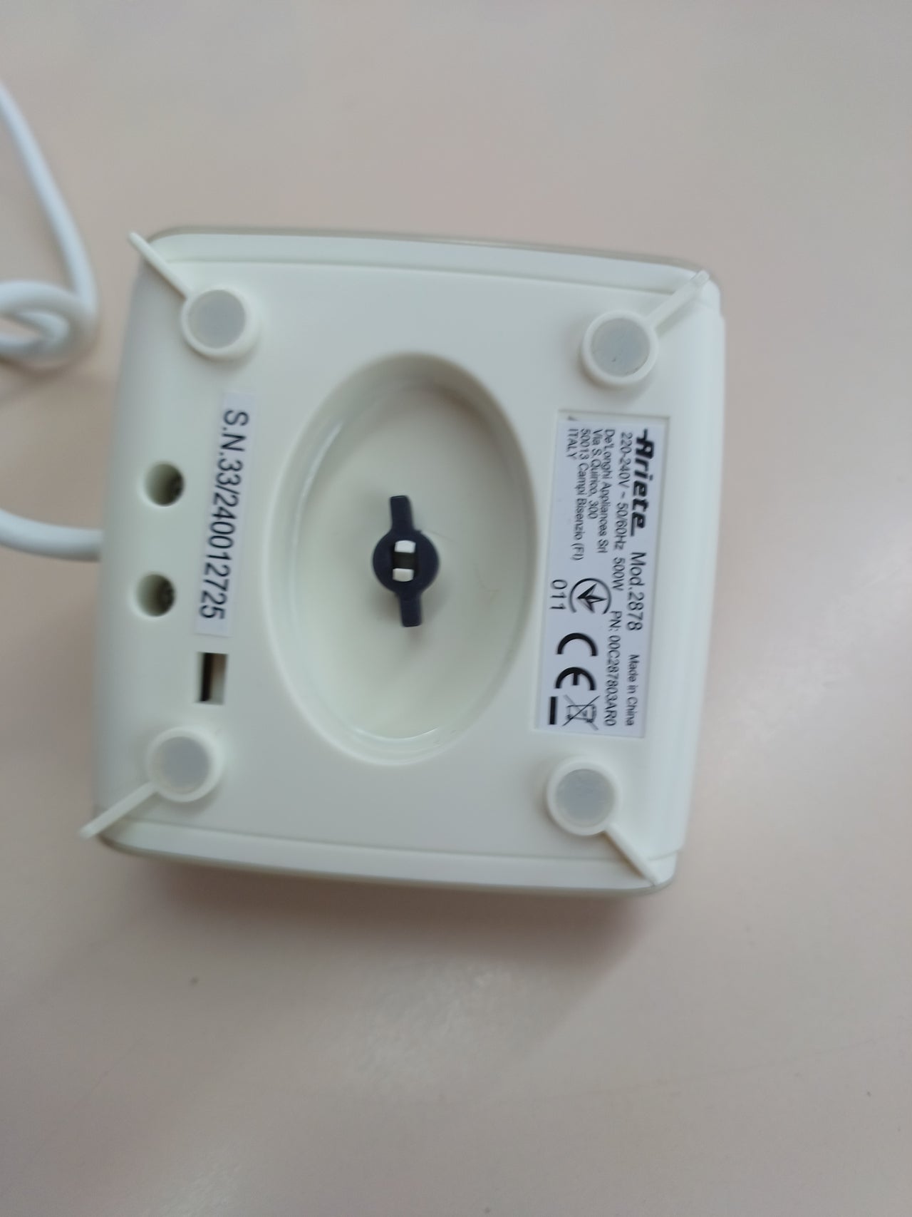 Espumador de leche  500W beige Ariete 2878/03vintage