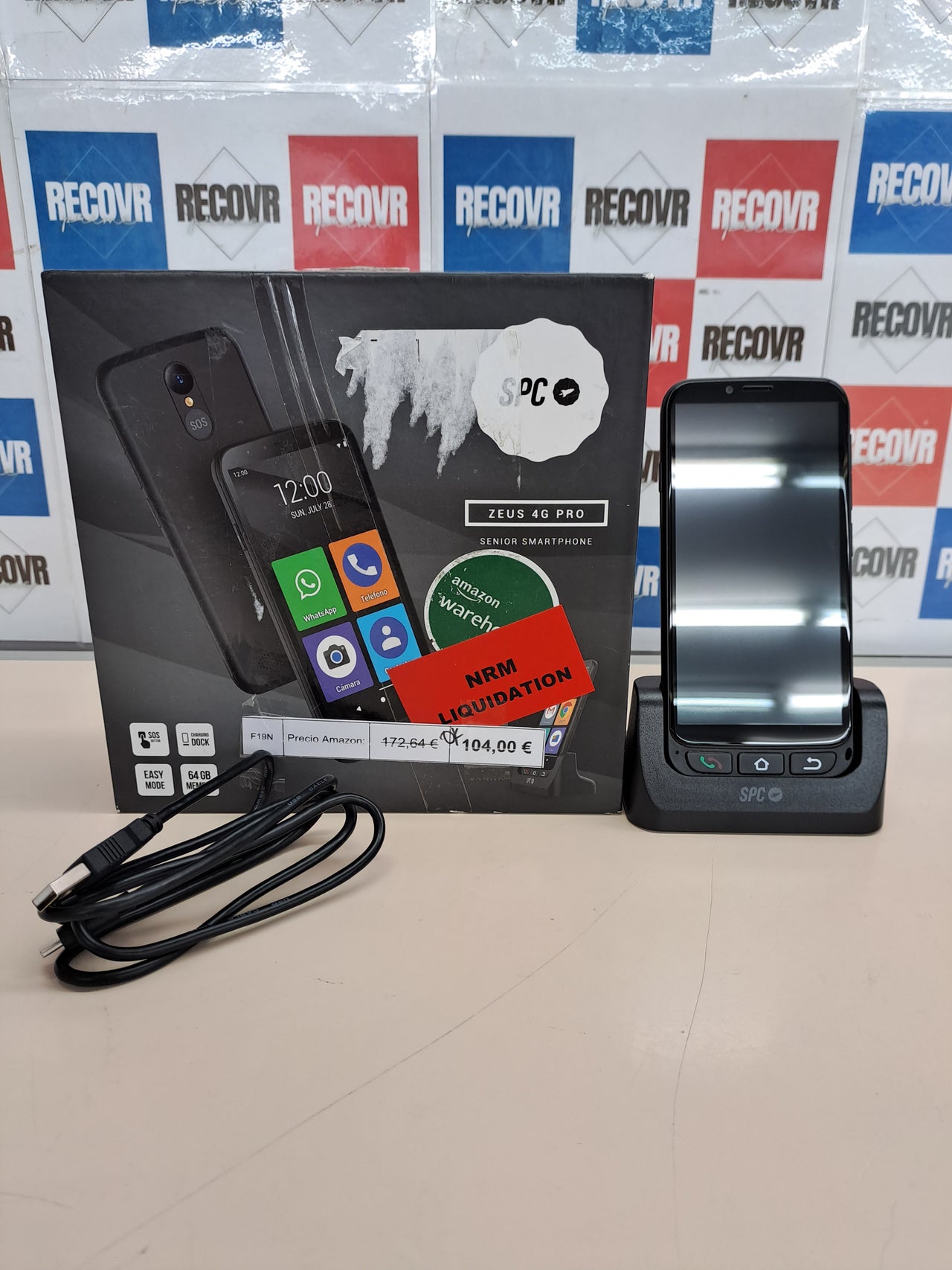 Smartphone para Mayores 4/64GB SPC Zeus 4G Pro