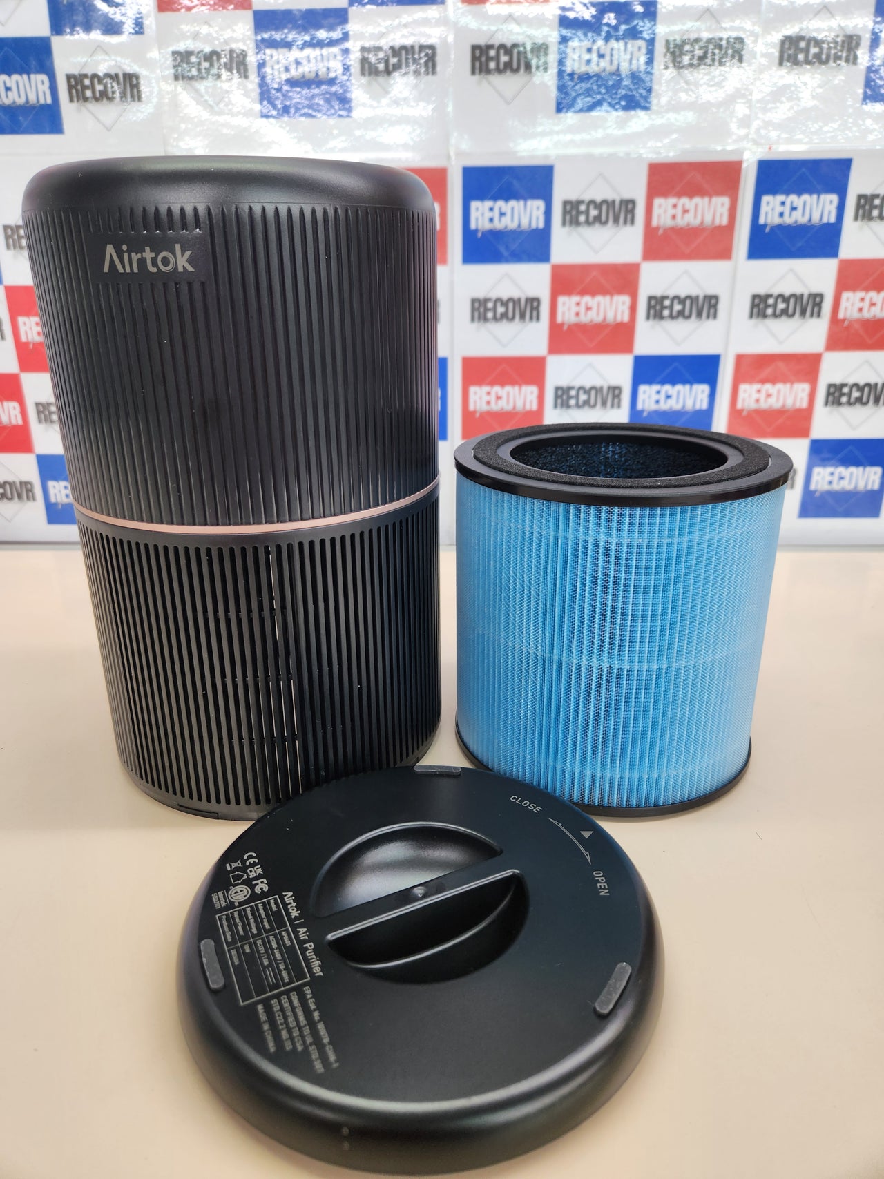Purificador de aire con filtro HEPA