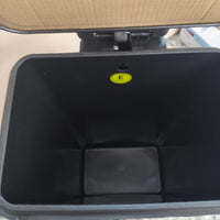 EKO Madison, cubo de basura de 30L con pedal y acero inoxidable