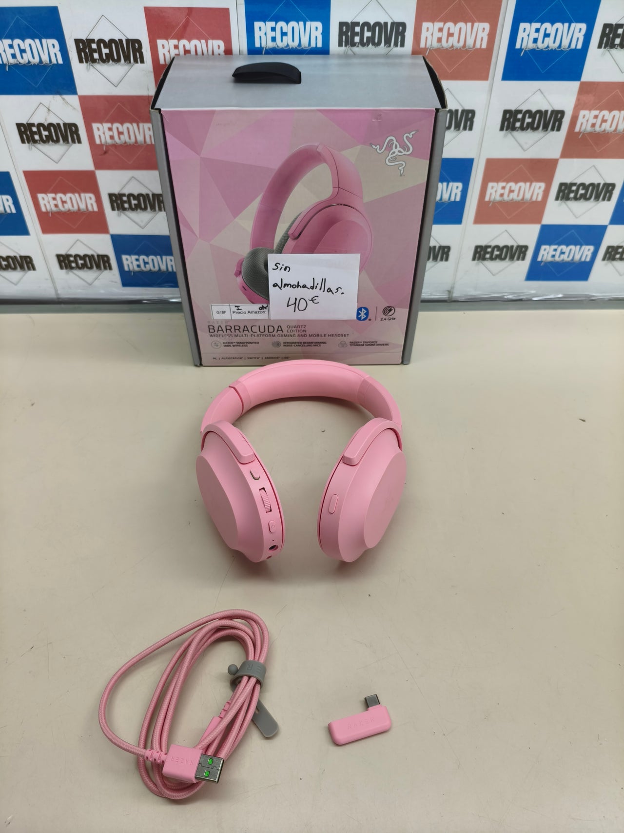 Auriculares inalámbricos multiplataforma con Bluetooth y 2,4 GHz