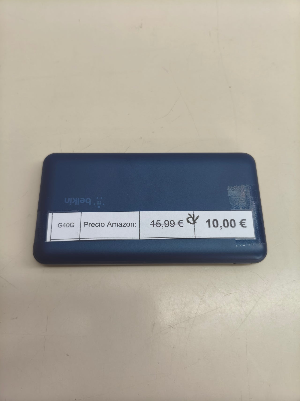 Power bank Belkin de 10.000 mAh, 15 W,