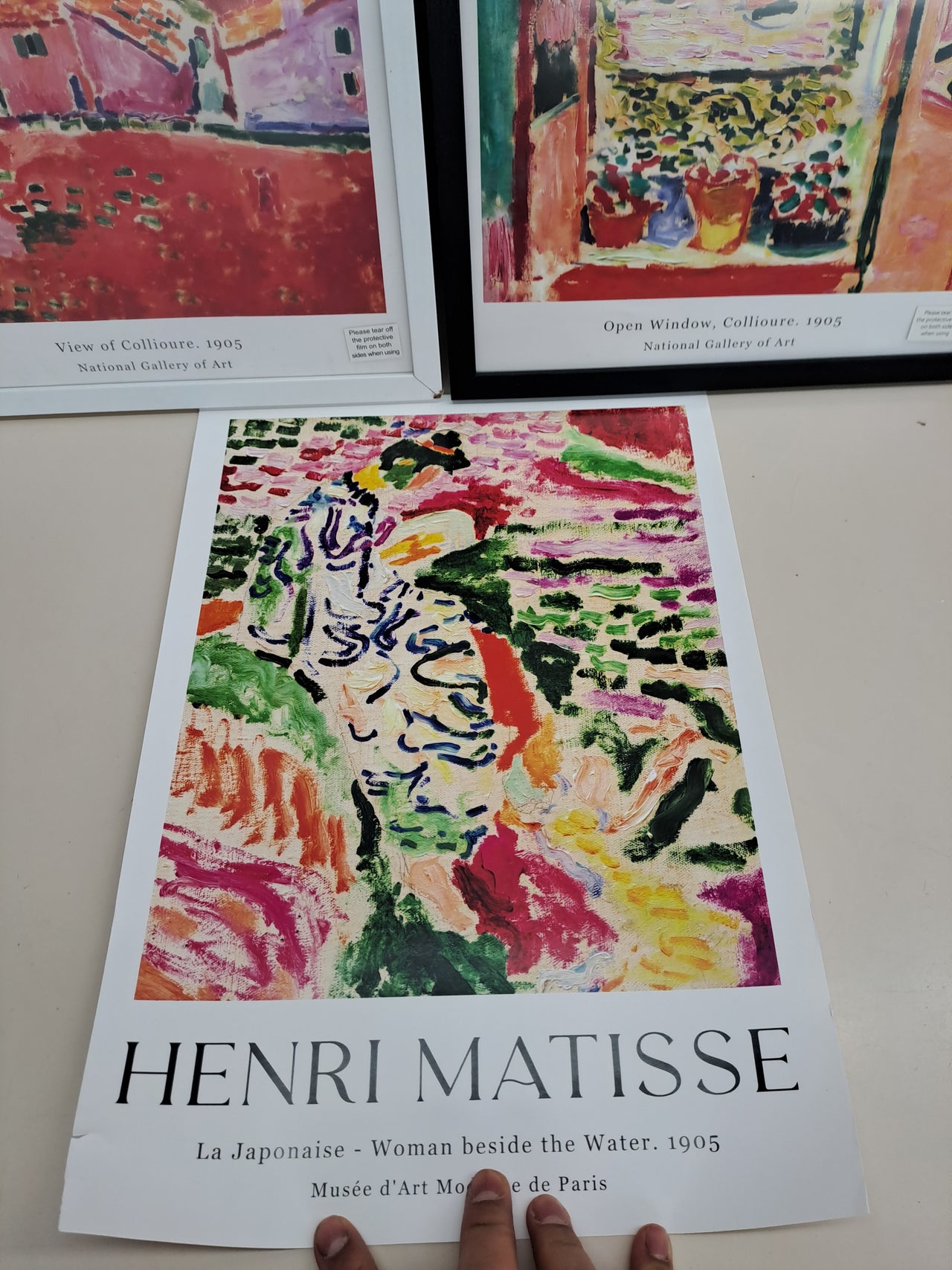 Set 3 láminas arte estilo Matisse A3 – Henri Matisse