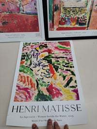 Set 3 láminas arte estilo Matisse A3 – Henri Matisse