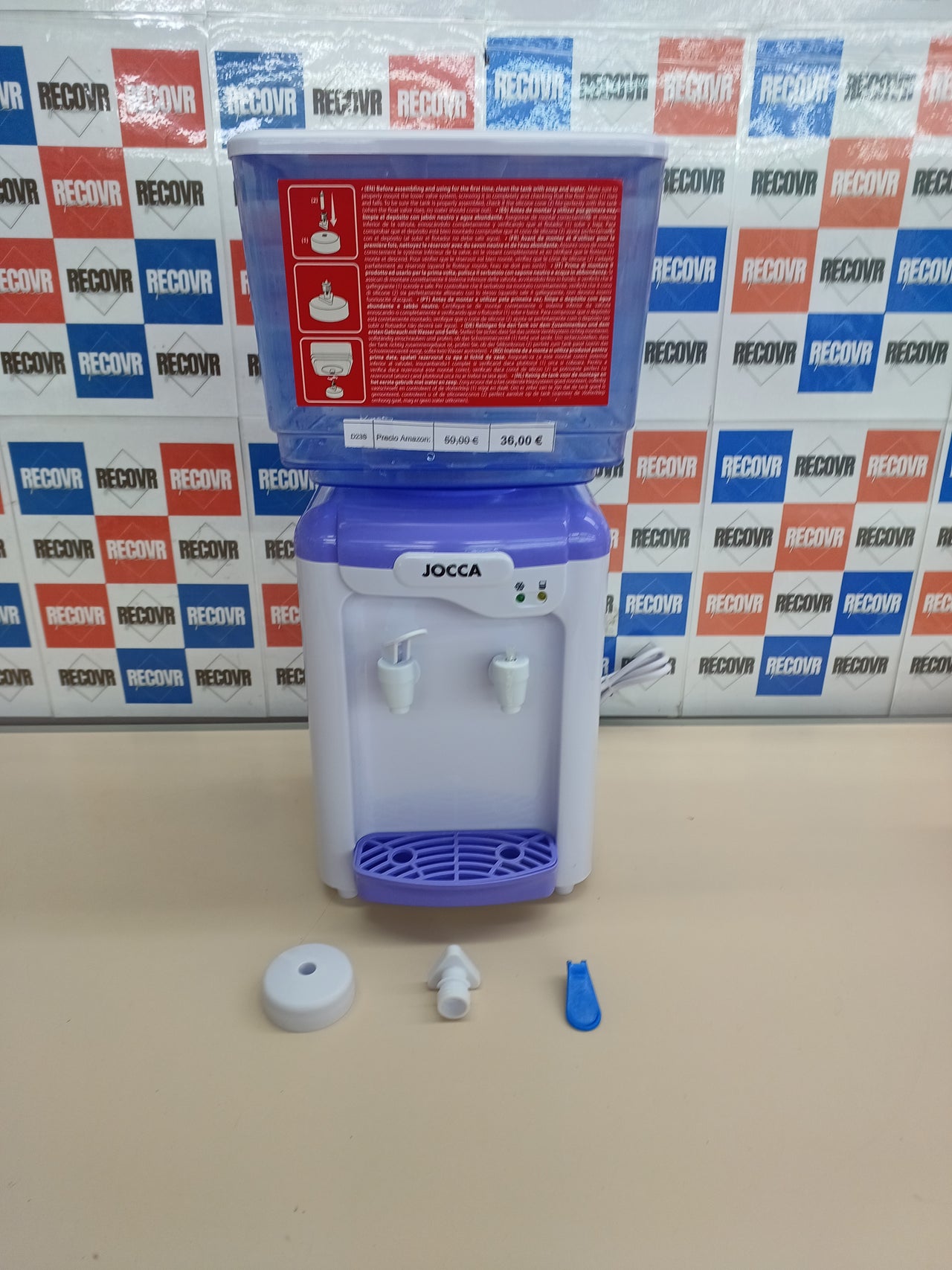 Dispensador de Agua 7L Jocca