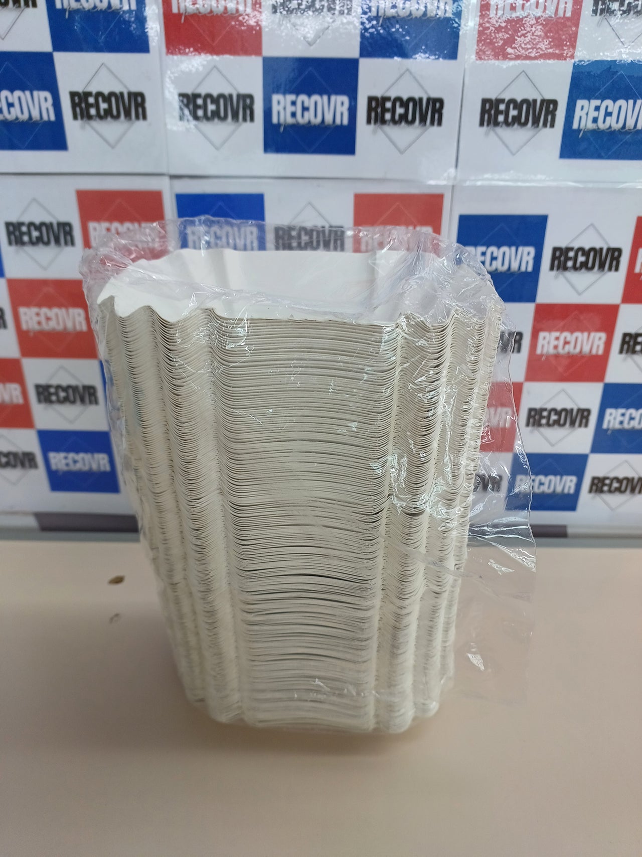 Cuencos de cartón de 17 x 10,5 x 3 cm, 250UND Vivopack