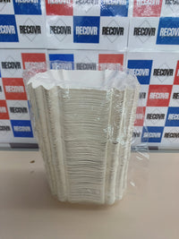Cuencos de cartón de 17 x 10,5 x 3 cm, 250UND Vivopack