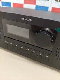 Sistema de sonido Sharp Tokyo con DAB+, Bluetooth y CD 60W negro