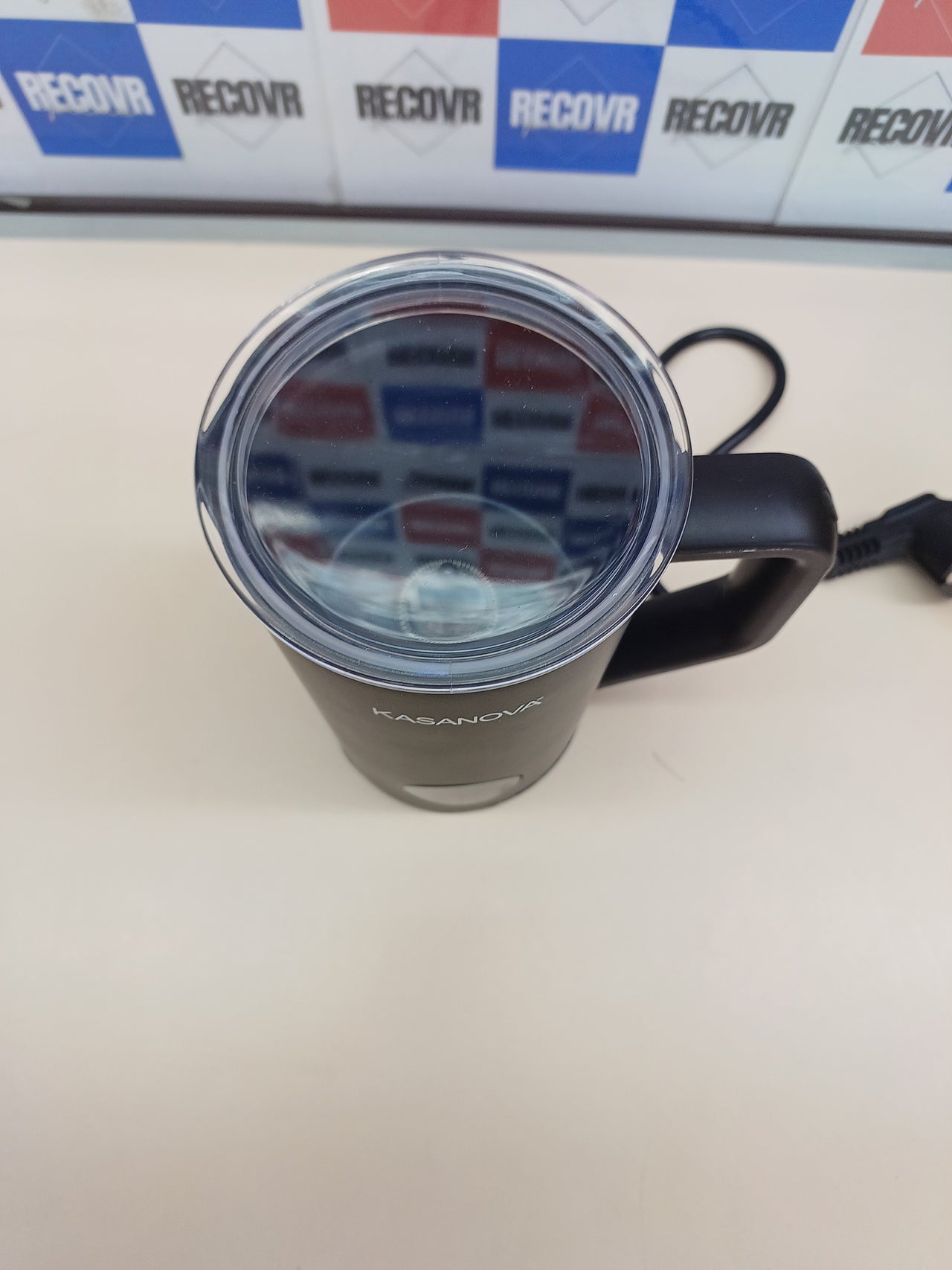 Espumador de Leche eléctrico, 550 WAcero Inoxidable KASANOVA HS009-B