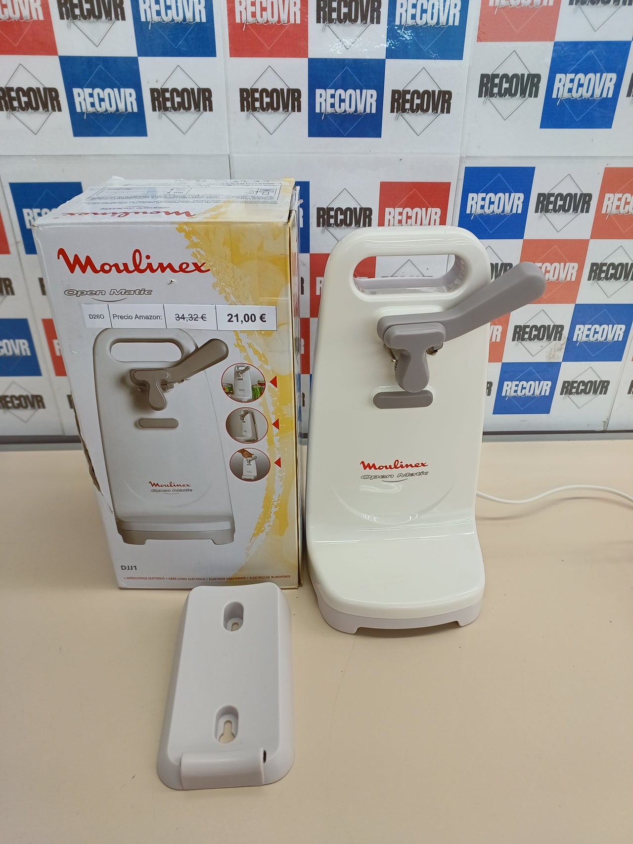 Abrelatas Eléctrico 50W Moulinex