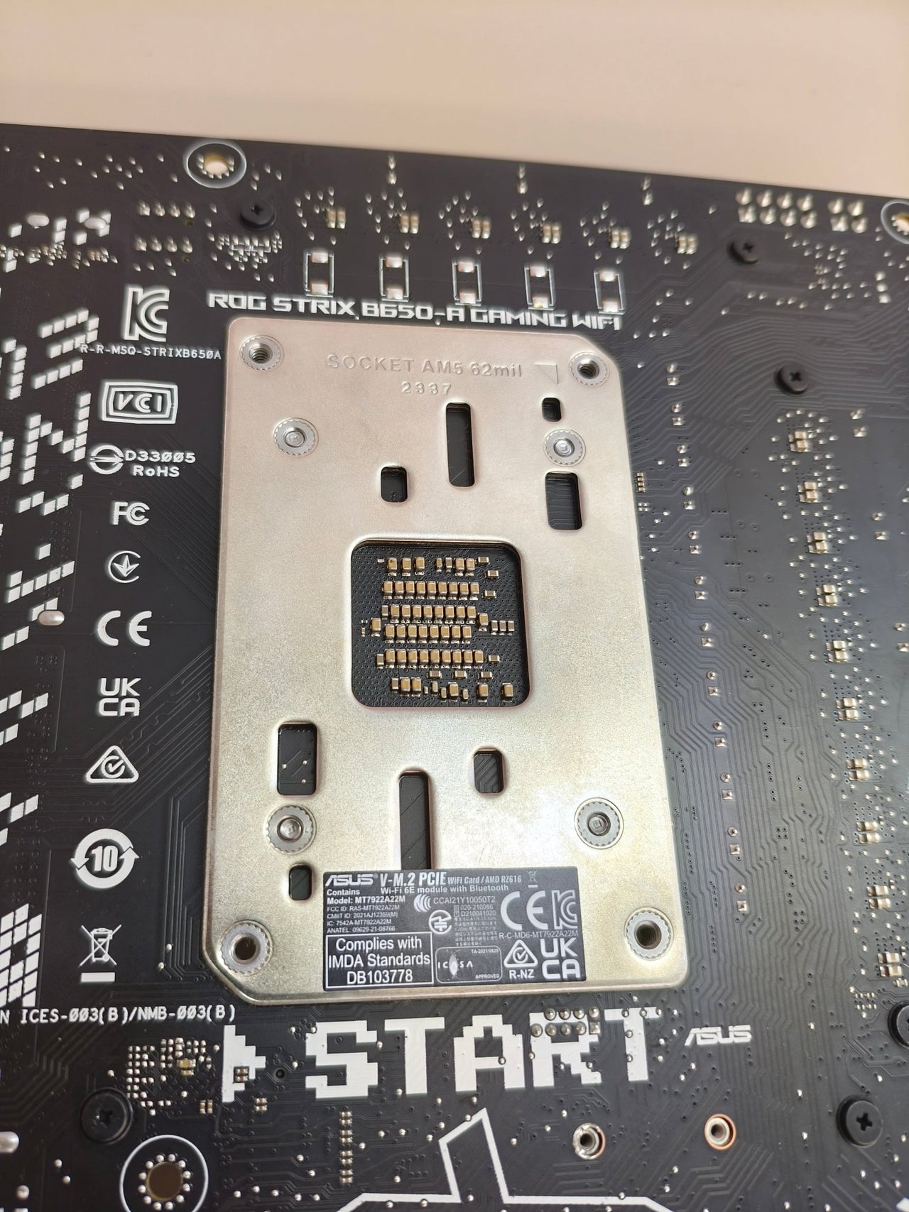 Placa Base ASUS ROG STRIX B650-A GAMING WIFI