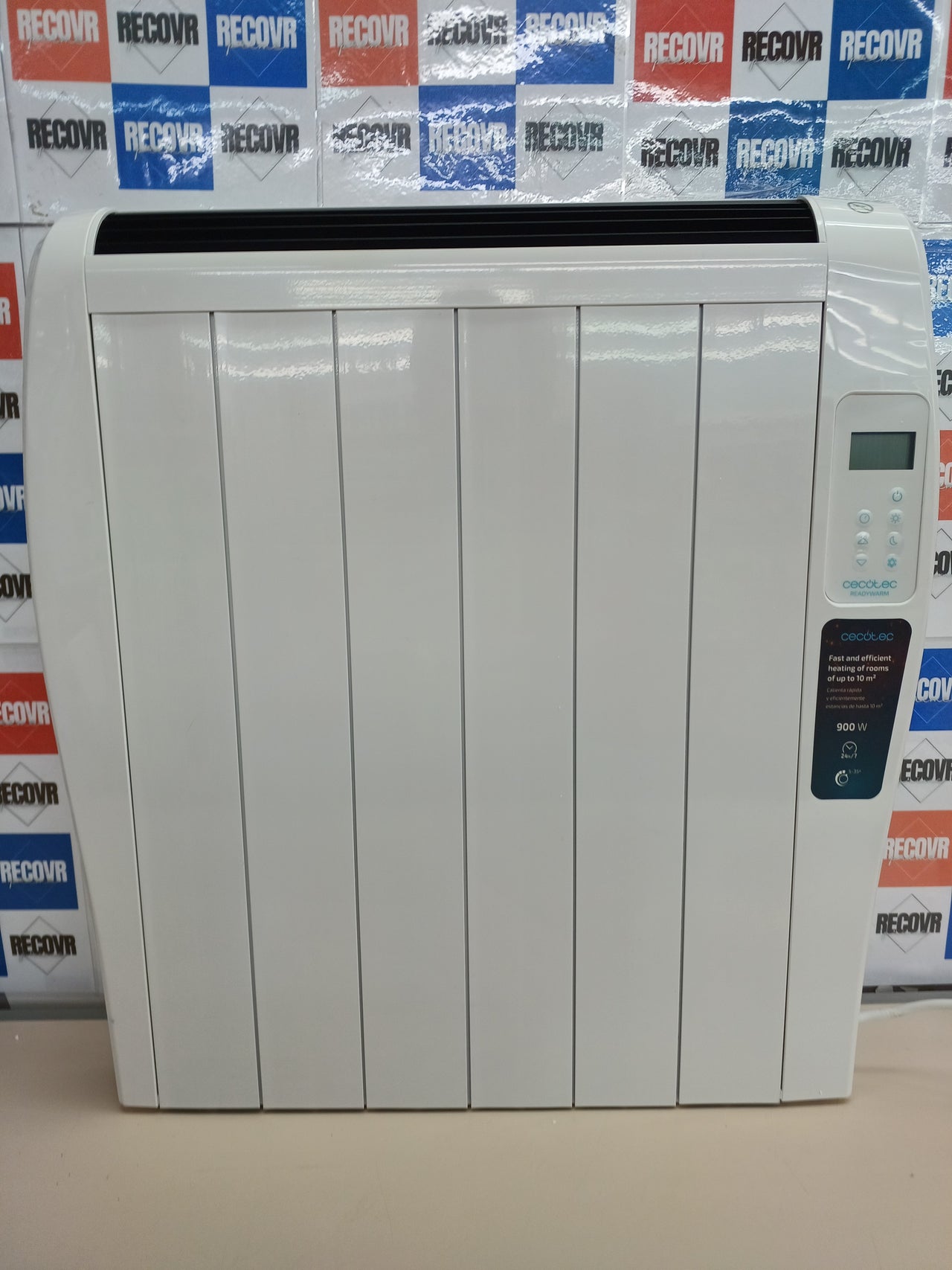 Radiador bajo consumo 900 W 6 elementos – Cecotec