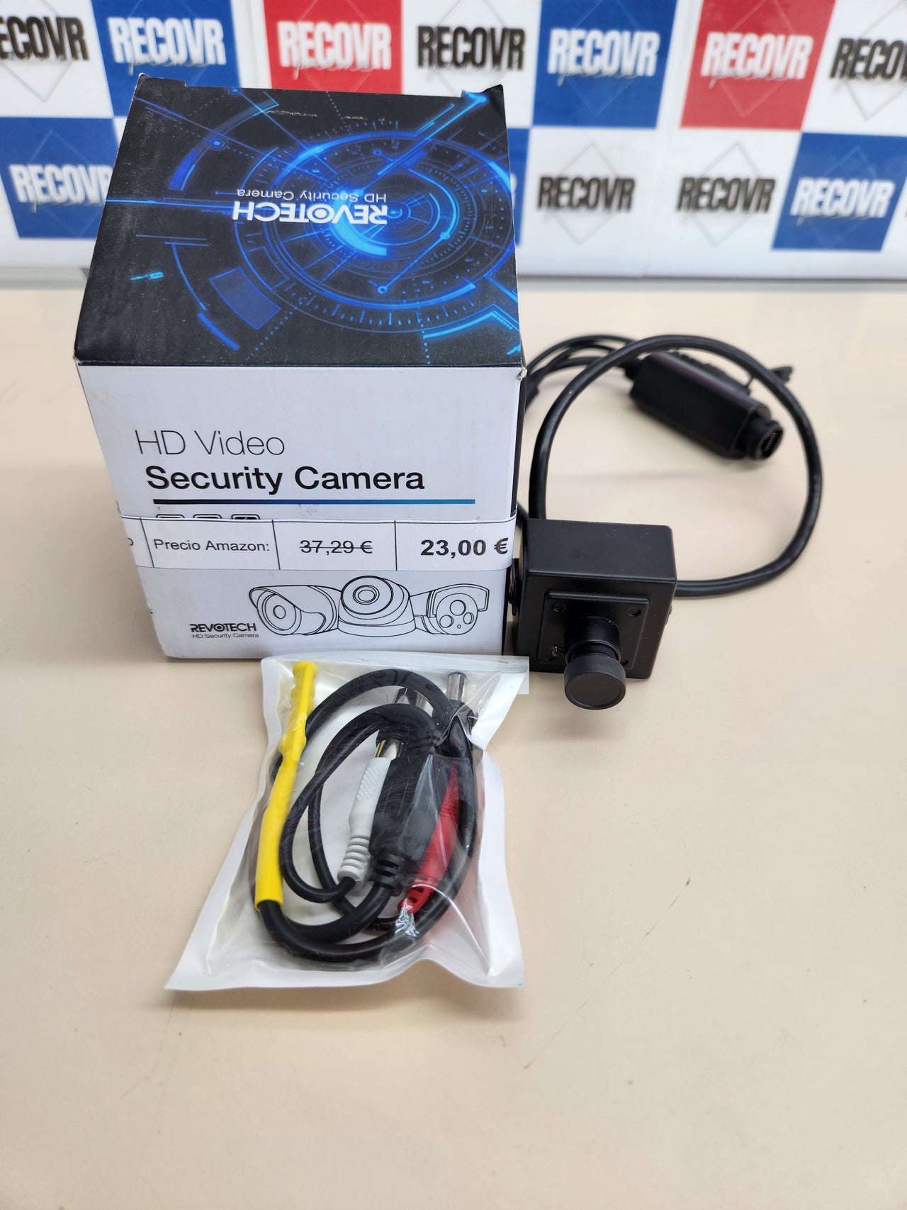 Cámara Seguridad Interior Lente 3,7 mm P2P Vista Remota