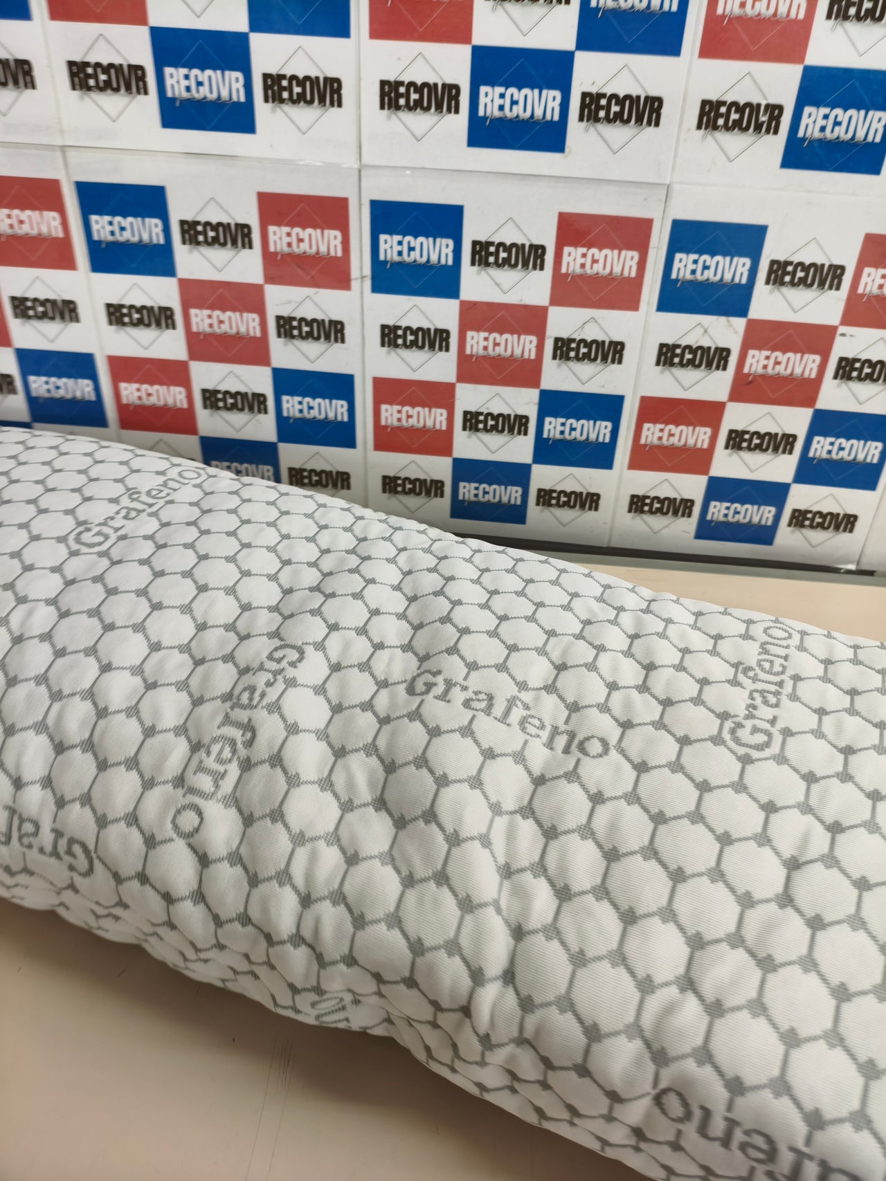 Almohada viscoelástica de carbono Homey 135x40 cm antiestrés